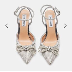 Steve Madden Viable Rhinestone Heels in US size 7- never worn!